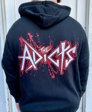 "SPLATTER" ZIP UP HOODIE